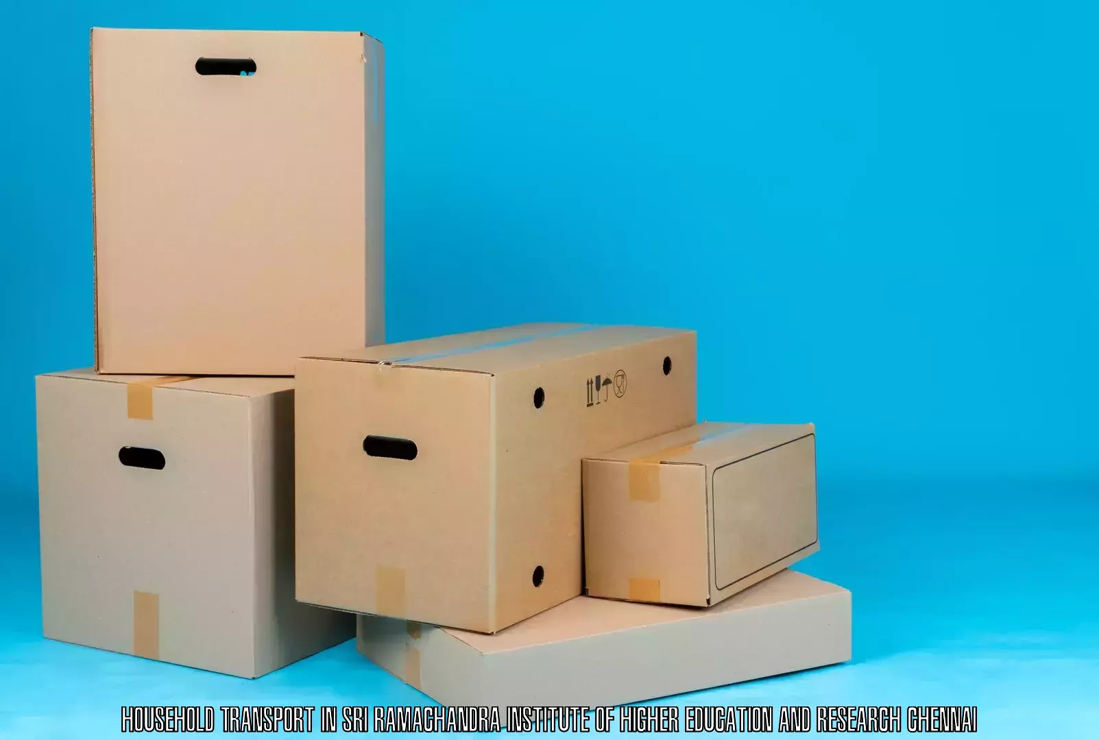 Professional movers and packers in Sri Ramachandra Institute of Higher Education and Research Chennai