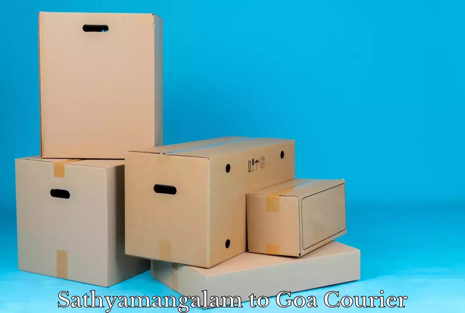 Efficient home goods movers Sathyamangalam to NIT Goa