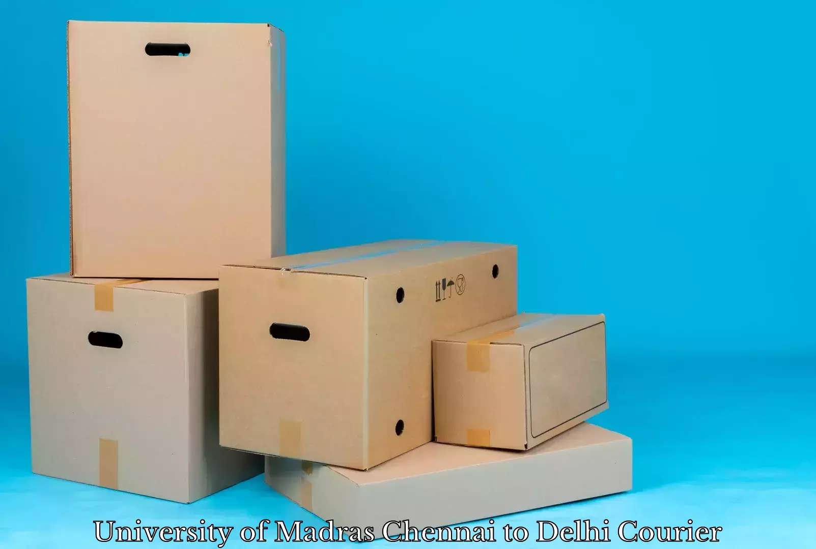 Household movers University of Madras Chennai to Jamia Millia Islamia New Delhi