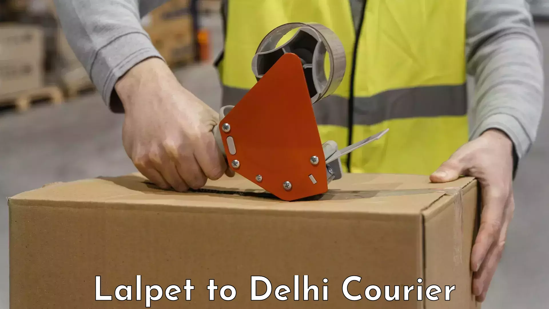 Budget-friendly baggage courier Lalpet to IIT Delhi