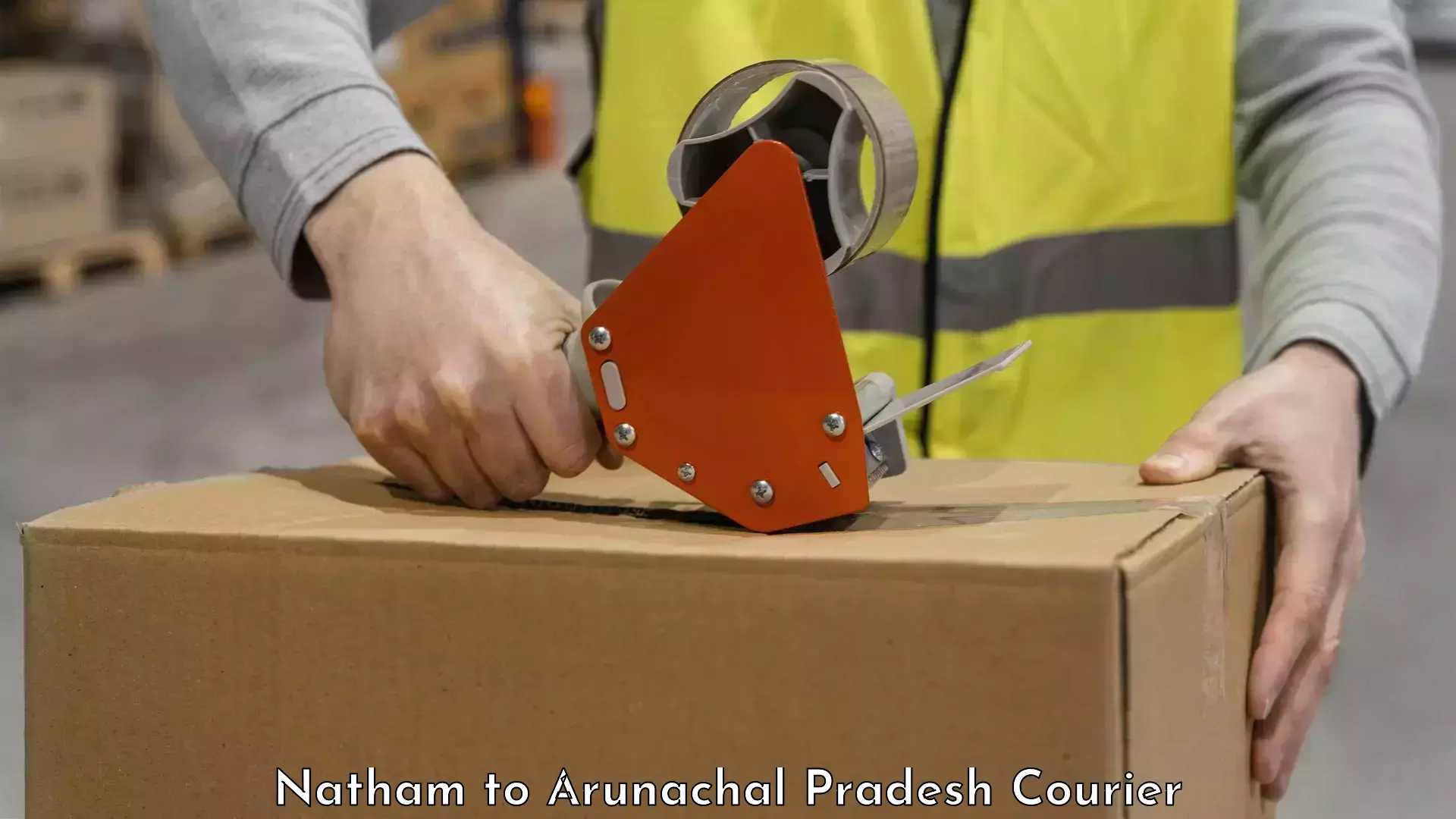 Baggage delivery planning Natham to Arunachal Pradesh