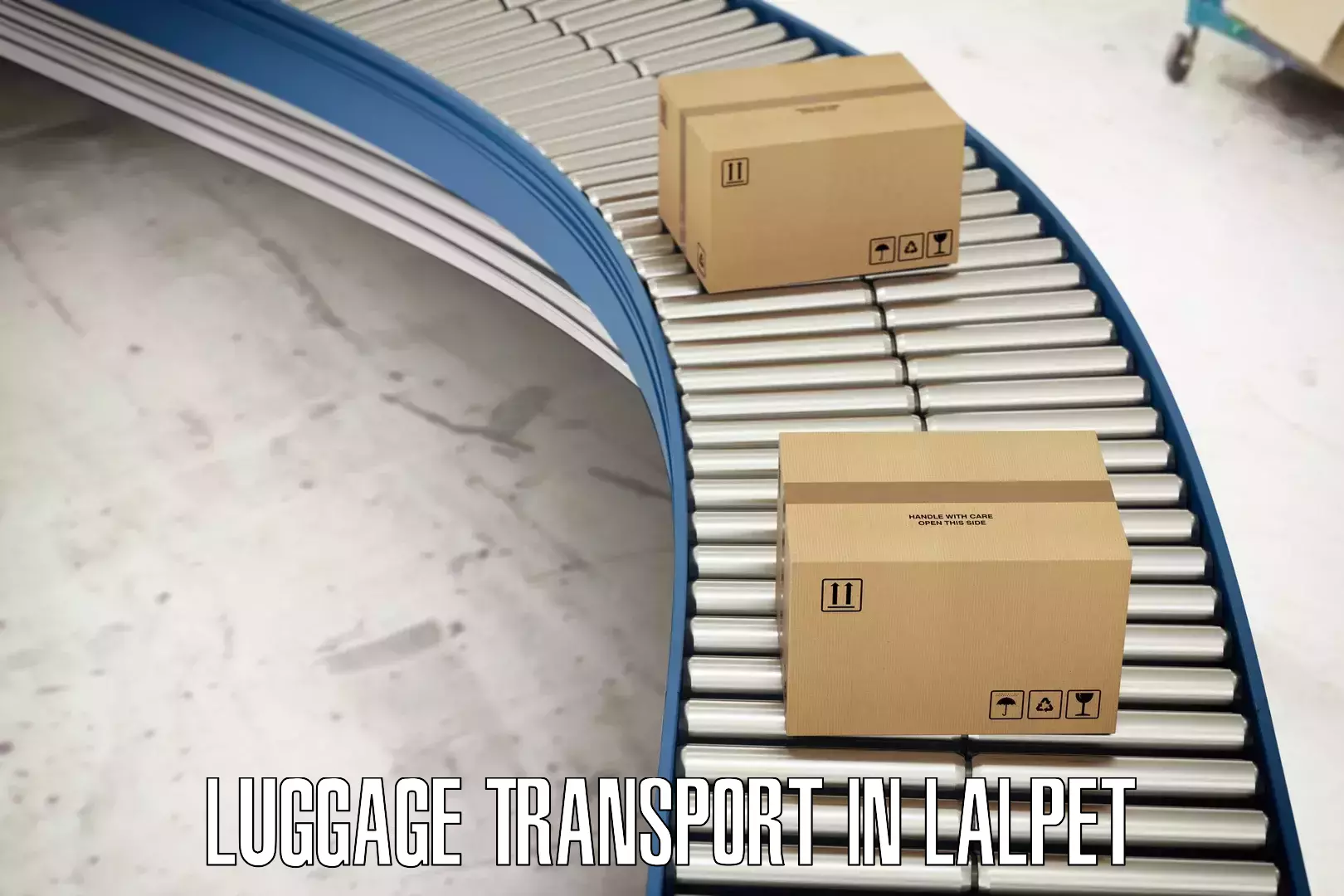 Luggage shipping trends in Lalpet