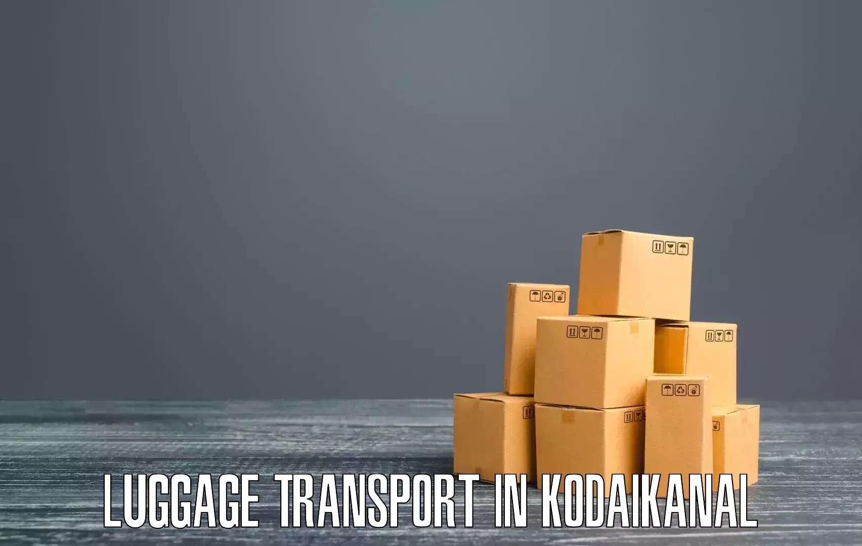 Luggage shipping strategy in Kodaikanal