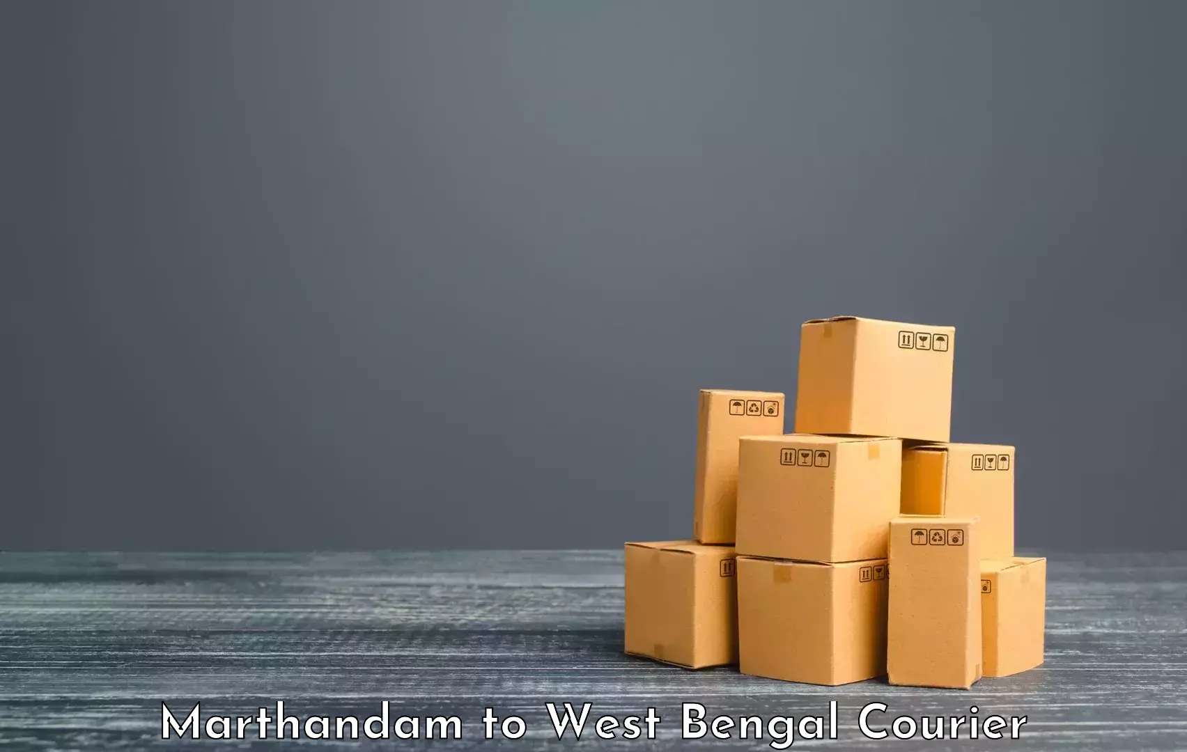 Baggage transport network Marthandam to West Bengal