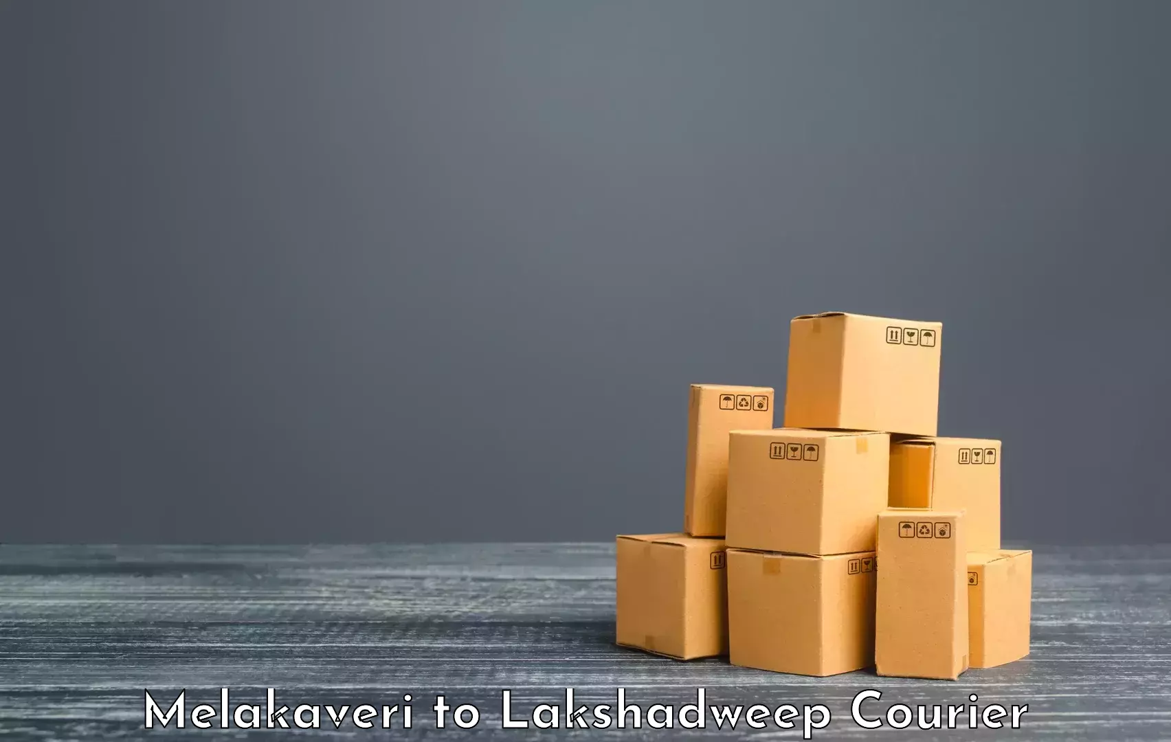 Luggage shipping trends Melakaveri to Lakshadweep