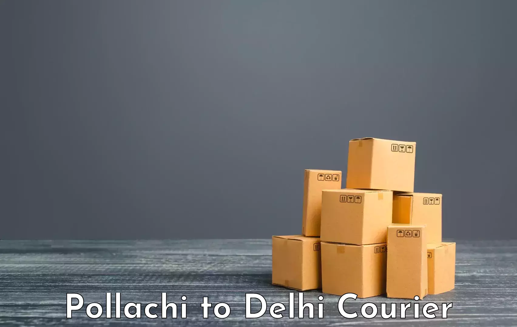 Luggage shipping rates Pollachi to Guru Gobind Singh Indraprastha University New Delhi