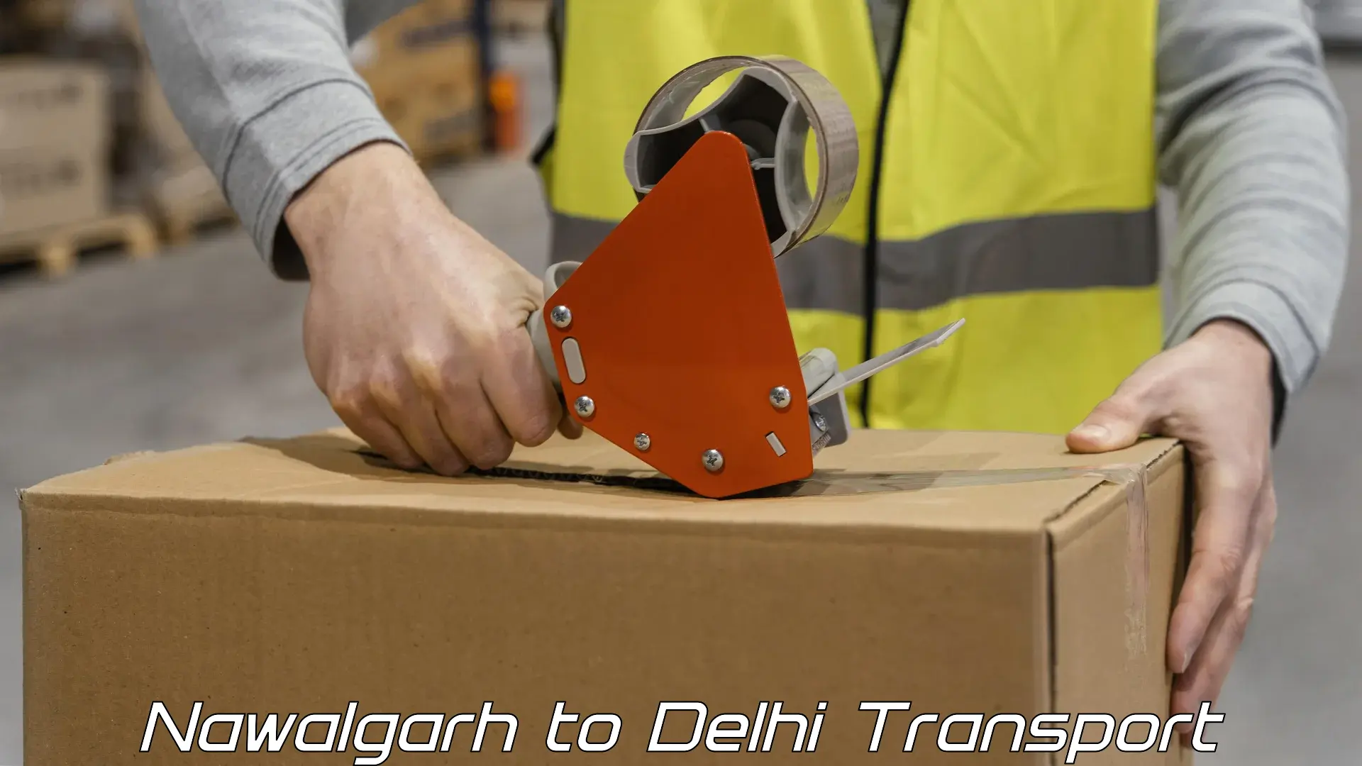 Two wheeler parcel service in Nawalgarh to NIT Delhi
