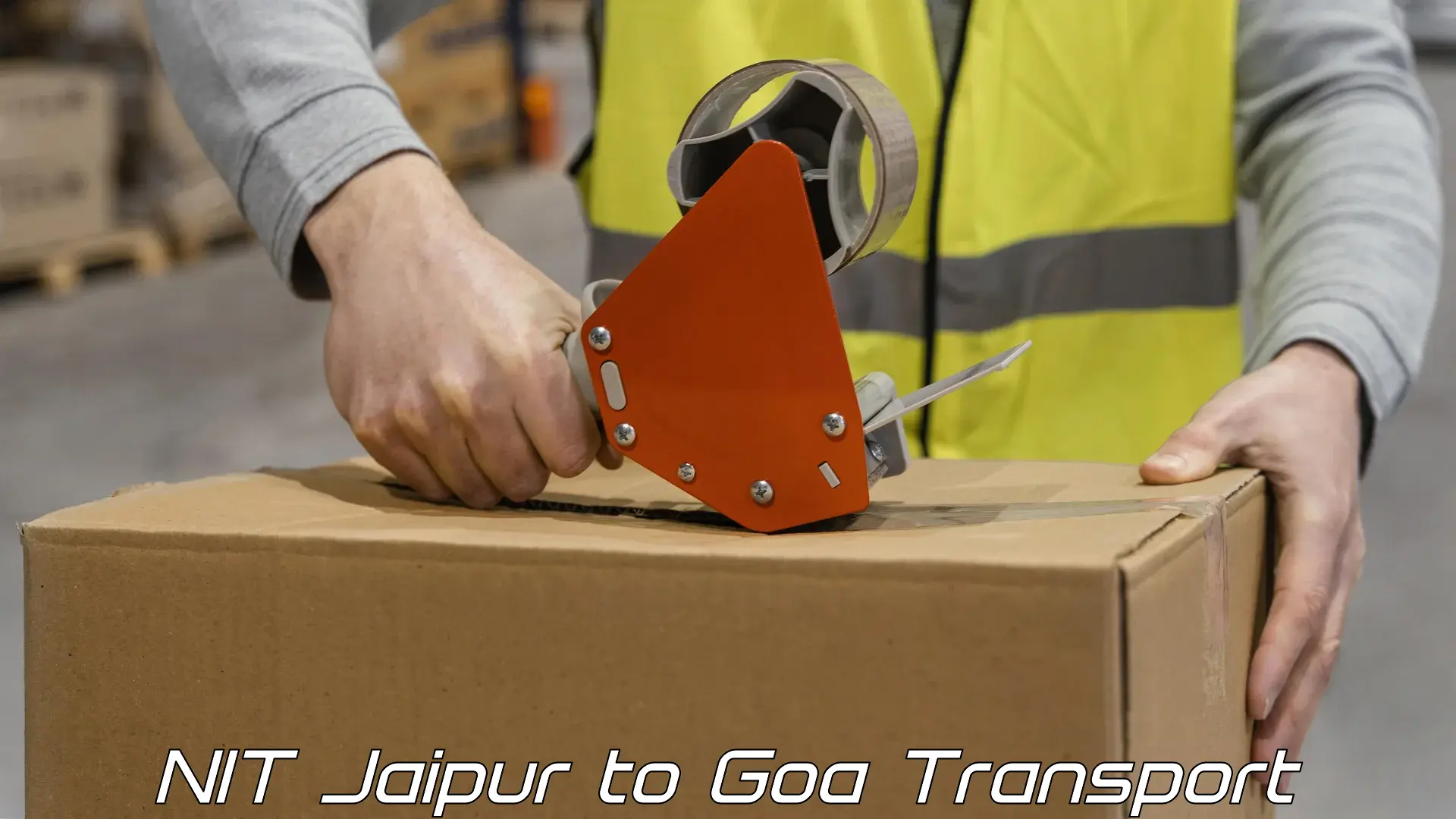 Goods delivery service NIT Jaipur to NIT Goa