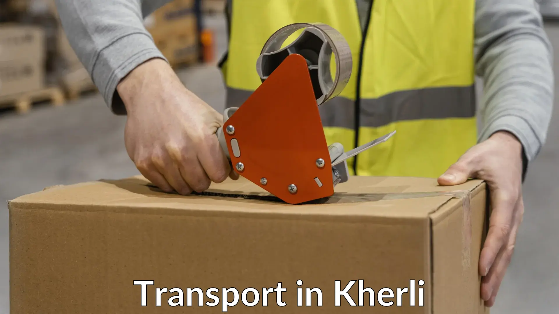 Vehicle courier services in Kherli