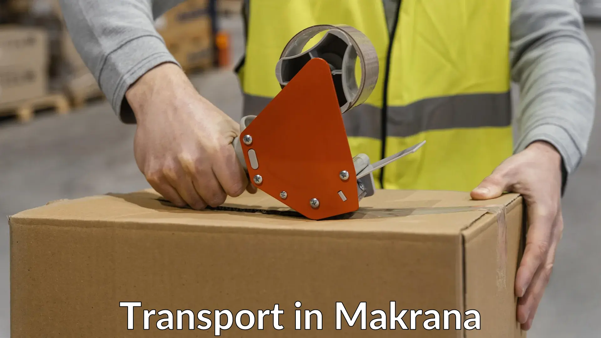 Container transport service in Makrana