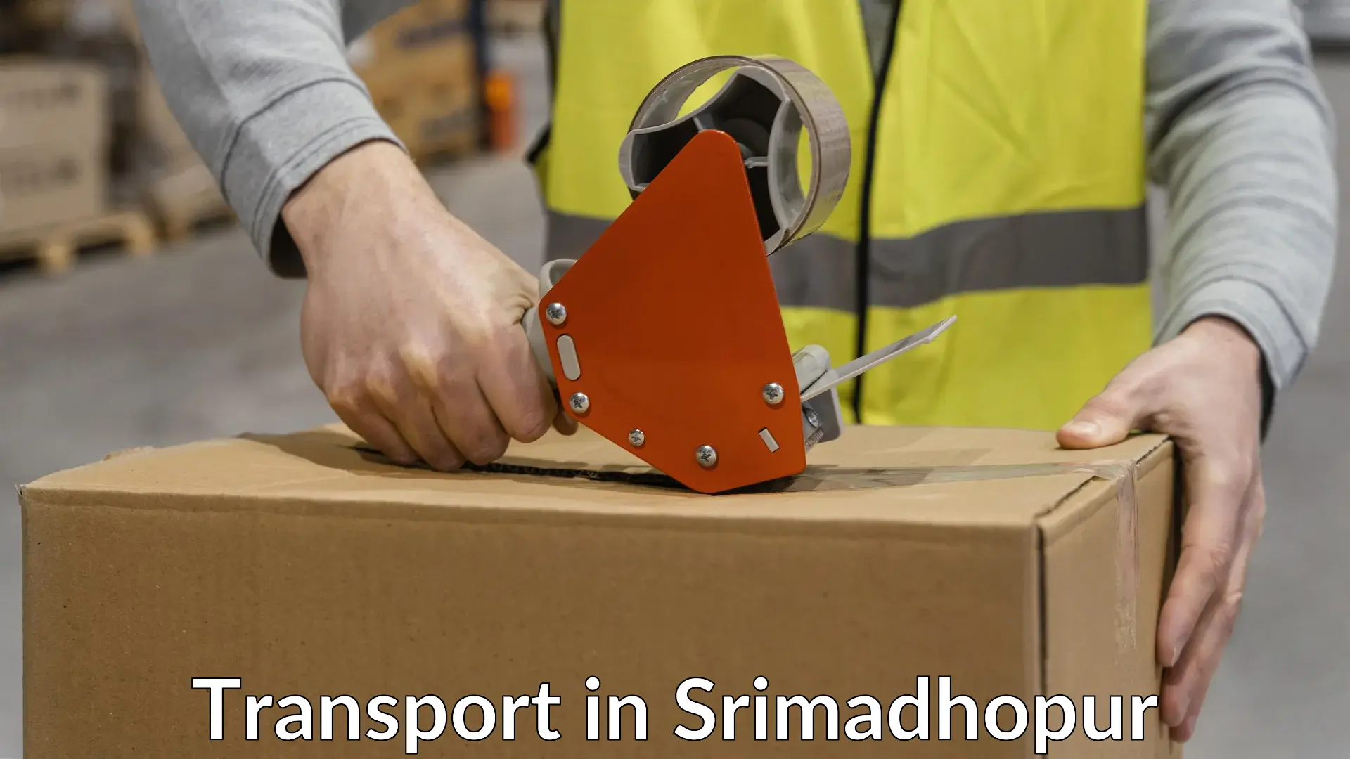 Air cargo transport services in Srimadhopur