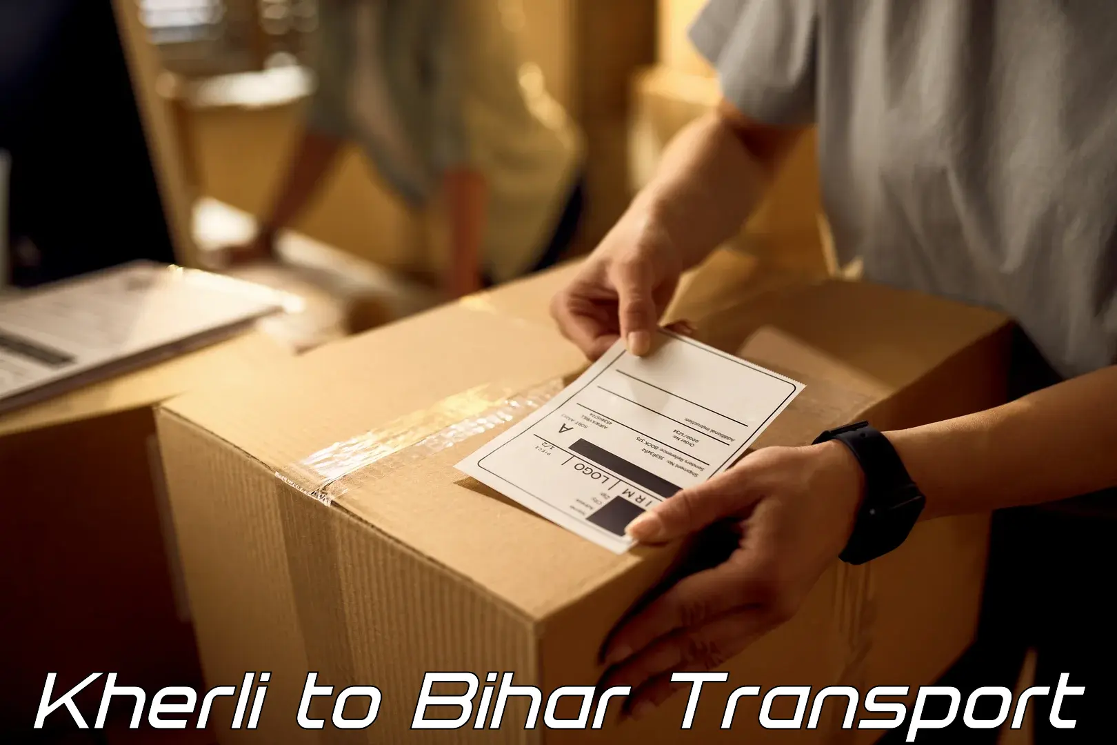 Air freight transport services Kherli to Palasi Araria