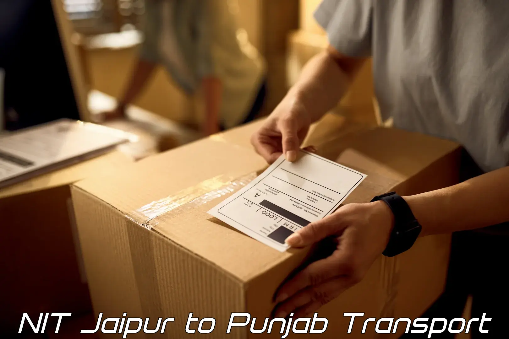 Daily parcel service transport NIT Jaipur to Khanna