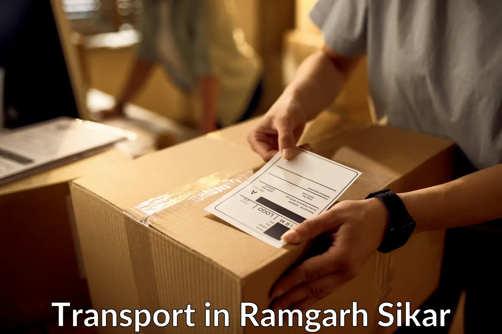 Parcel transport services in Ramgarh Sikar