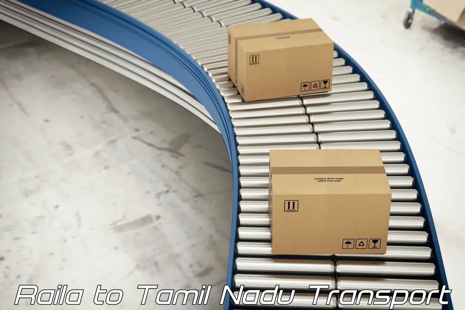 Material transport services Raila to Thiruvarur