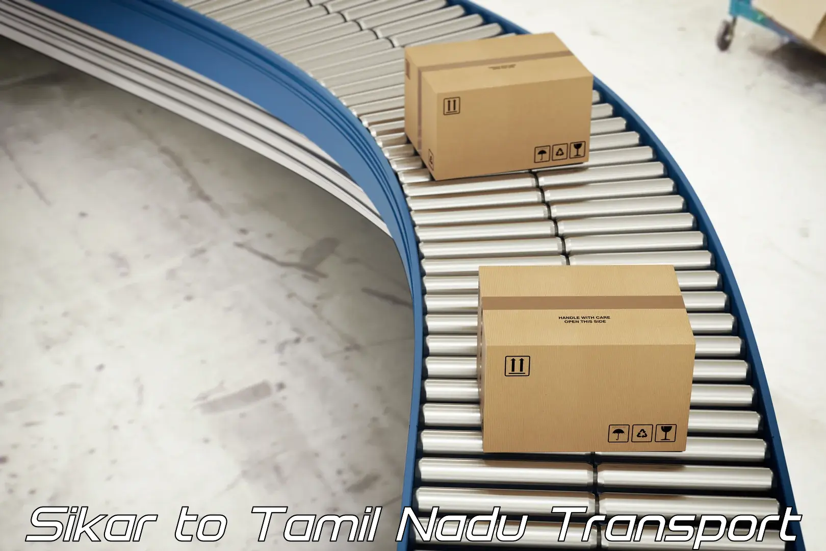 Package delivery services Sikar to NIT Tiruchirapalli