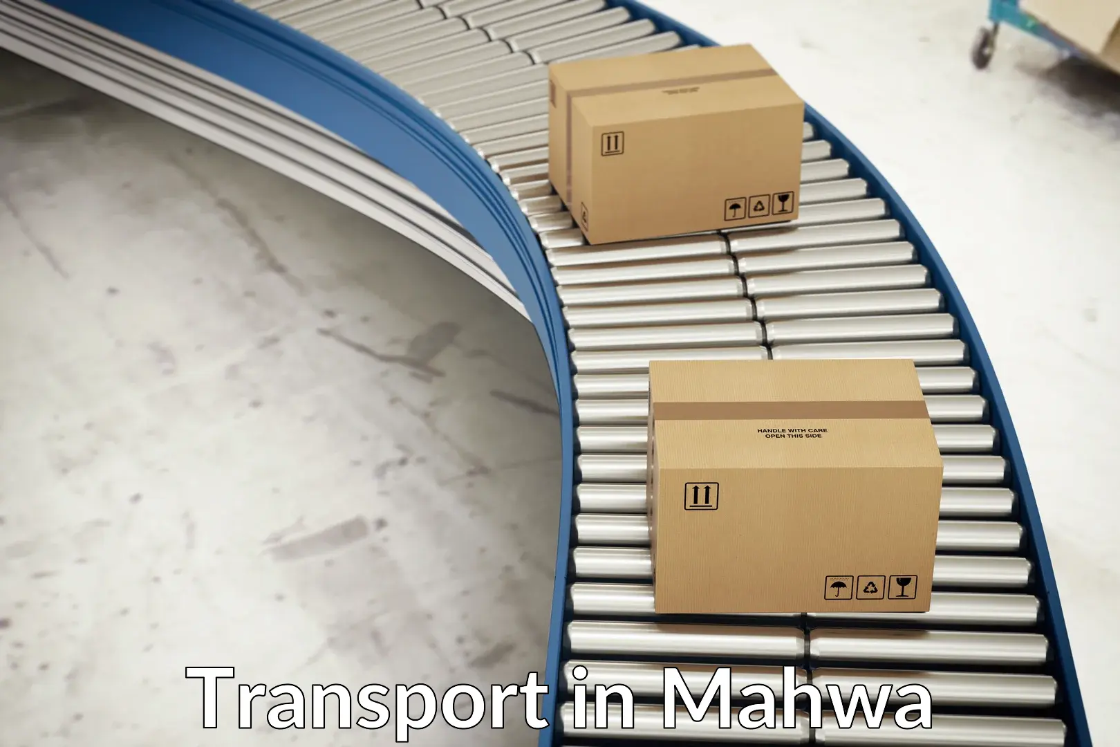 Online transport booking in Mahwa