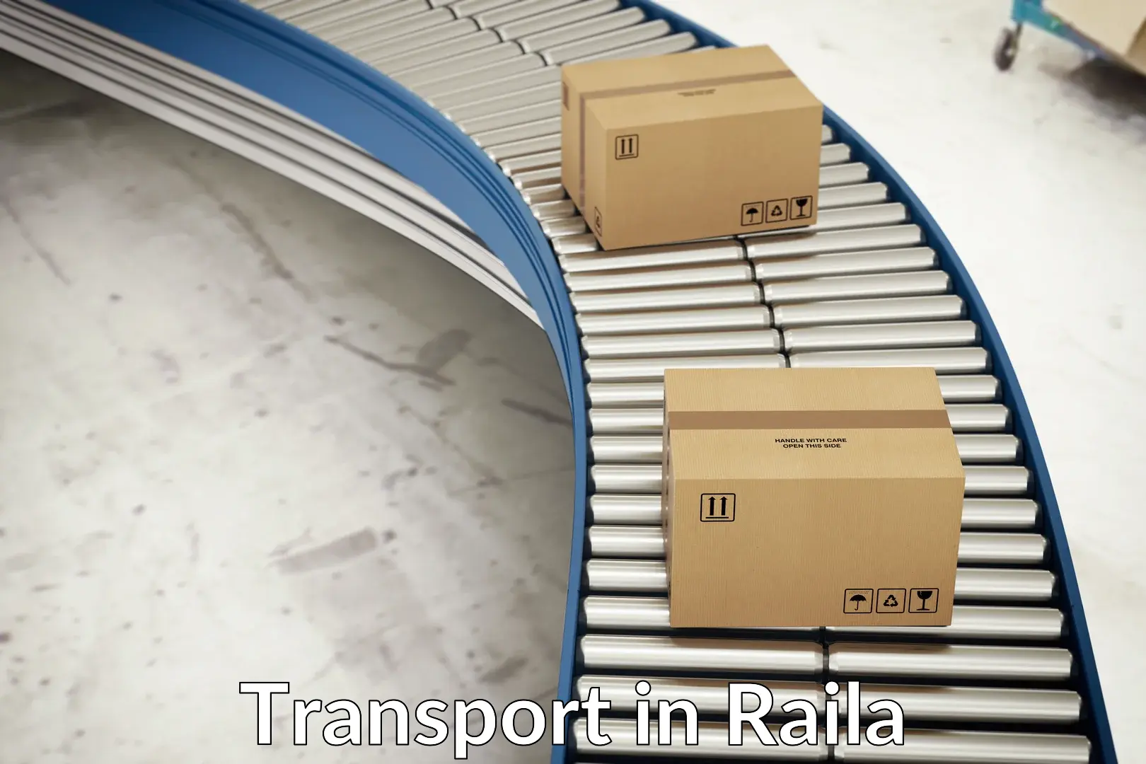 Cargo train transport services in Raila