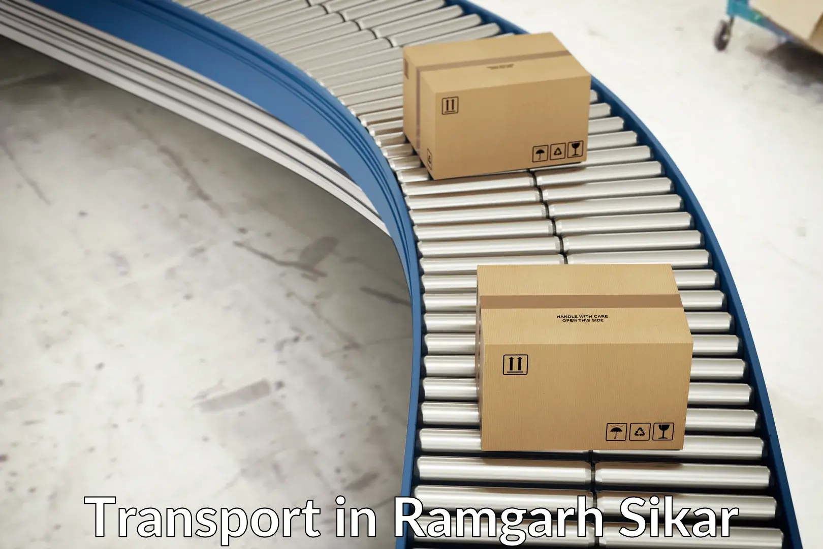 Road transport services in Ramgarh Sikar