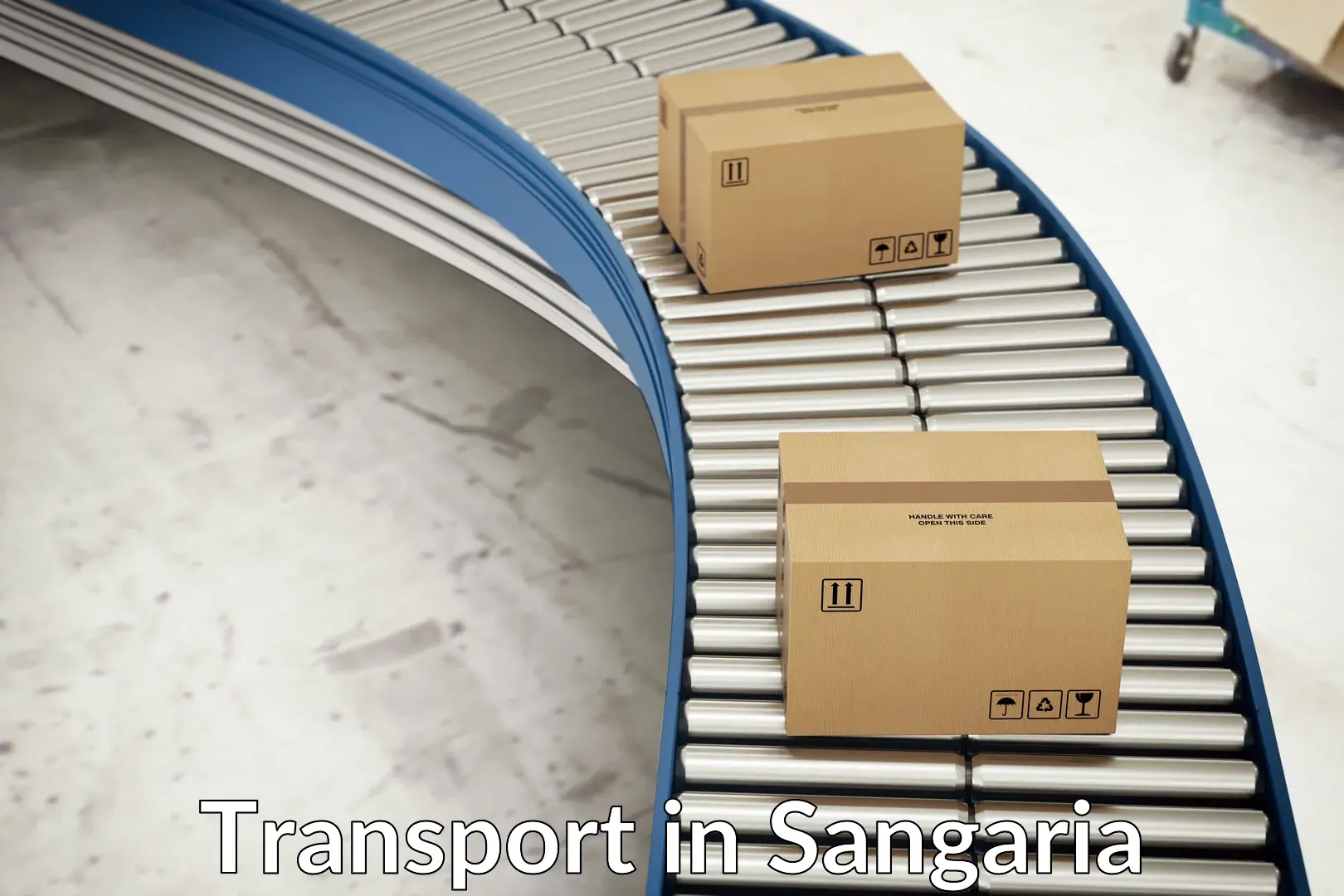 Domestic transport services in Sangaria