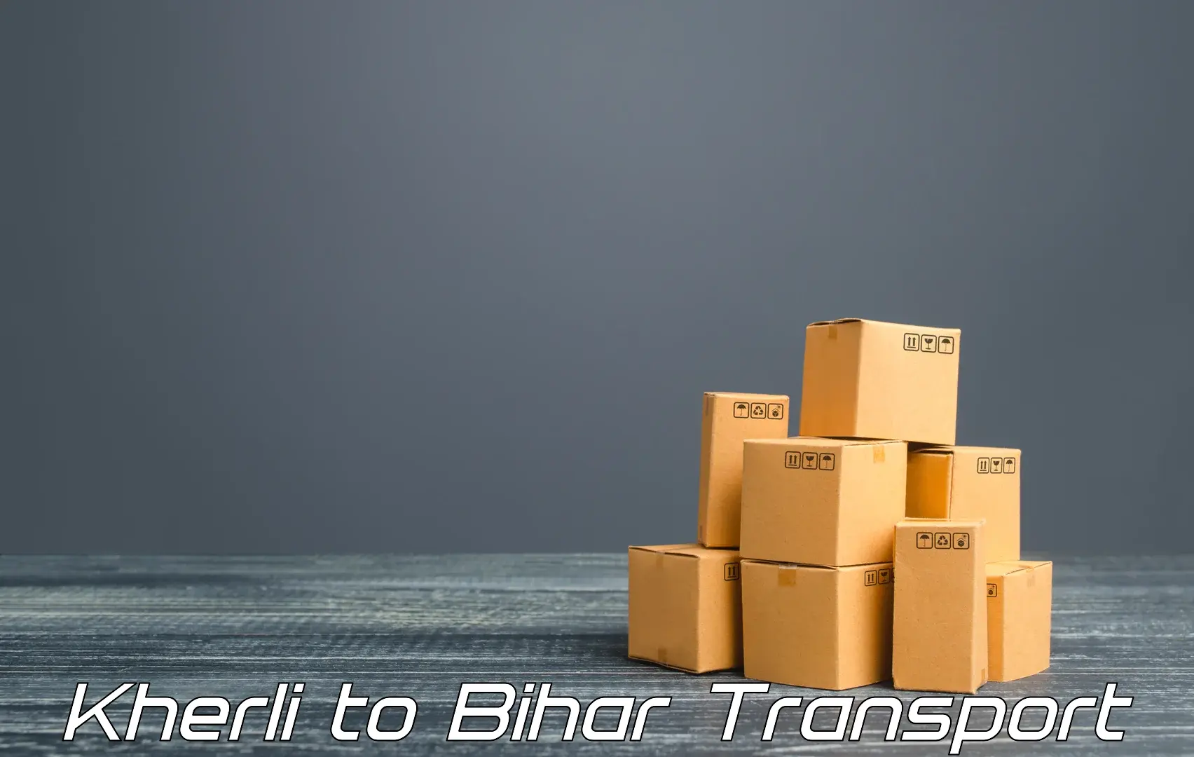 Air freight transport services in Kherli to Khizarsarai