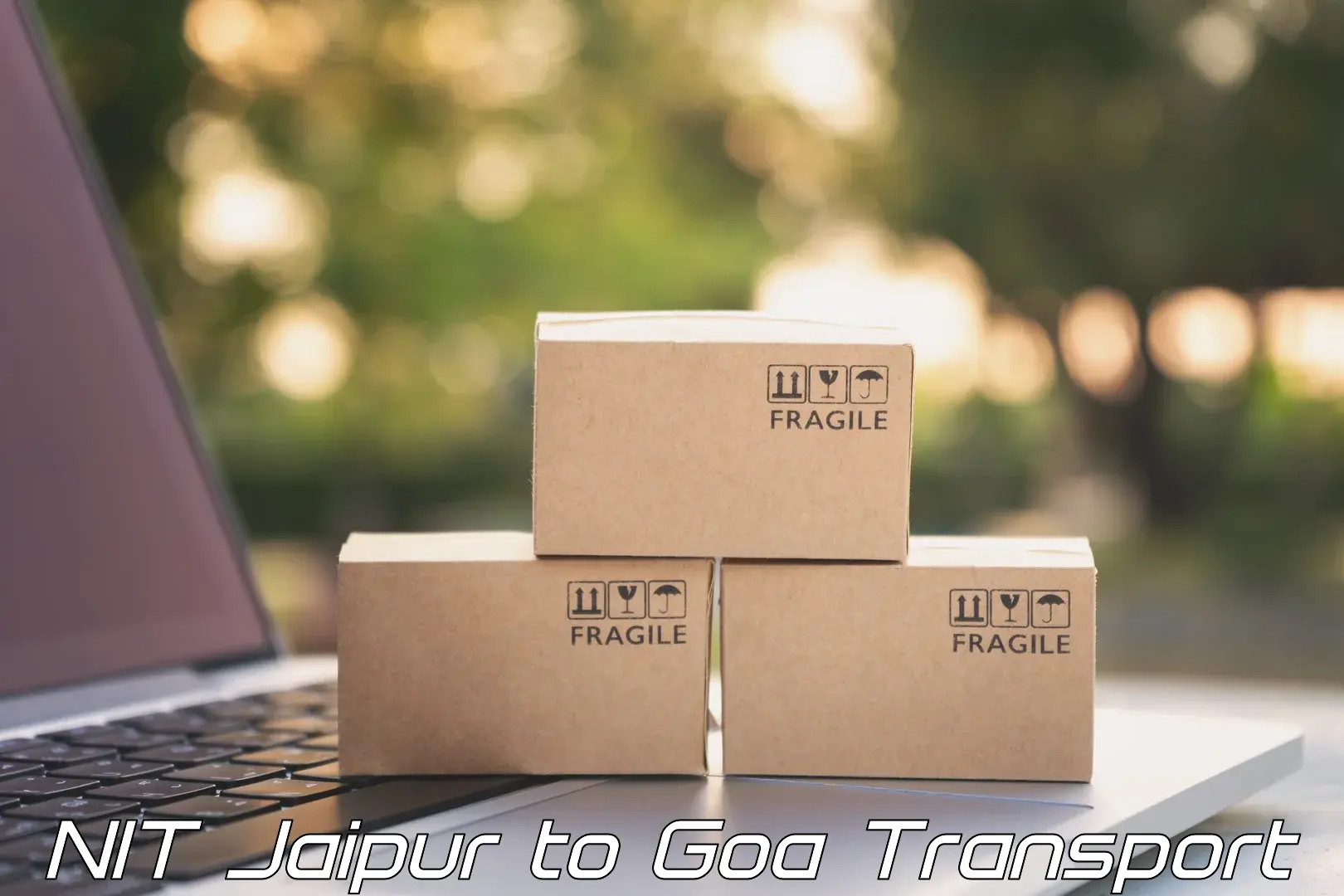 Furniture transport service NIT Jaipur to Goa University