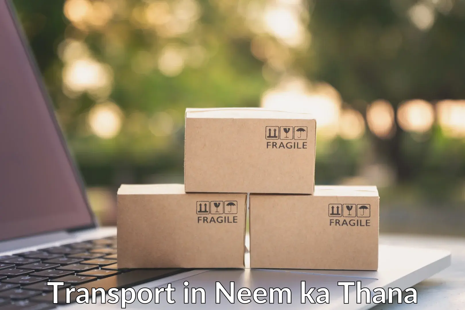 Luggage transport services in Neem ka Thana