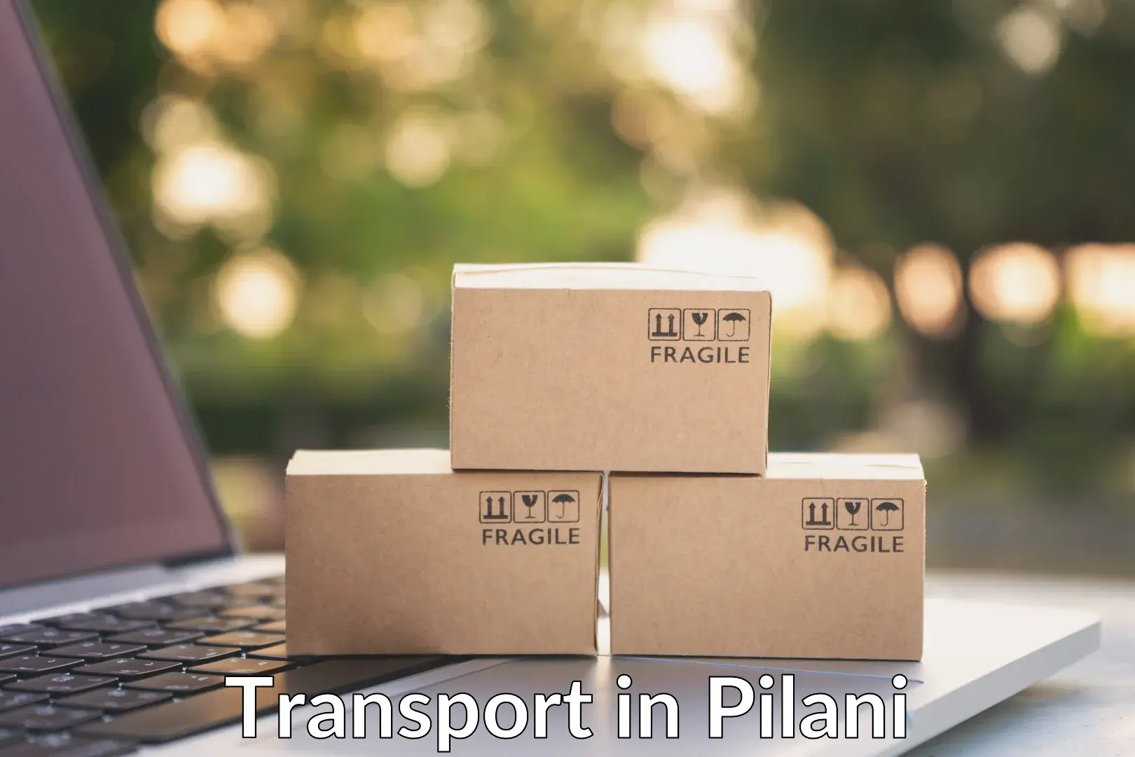 Interstate goods transport in Pilani