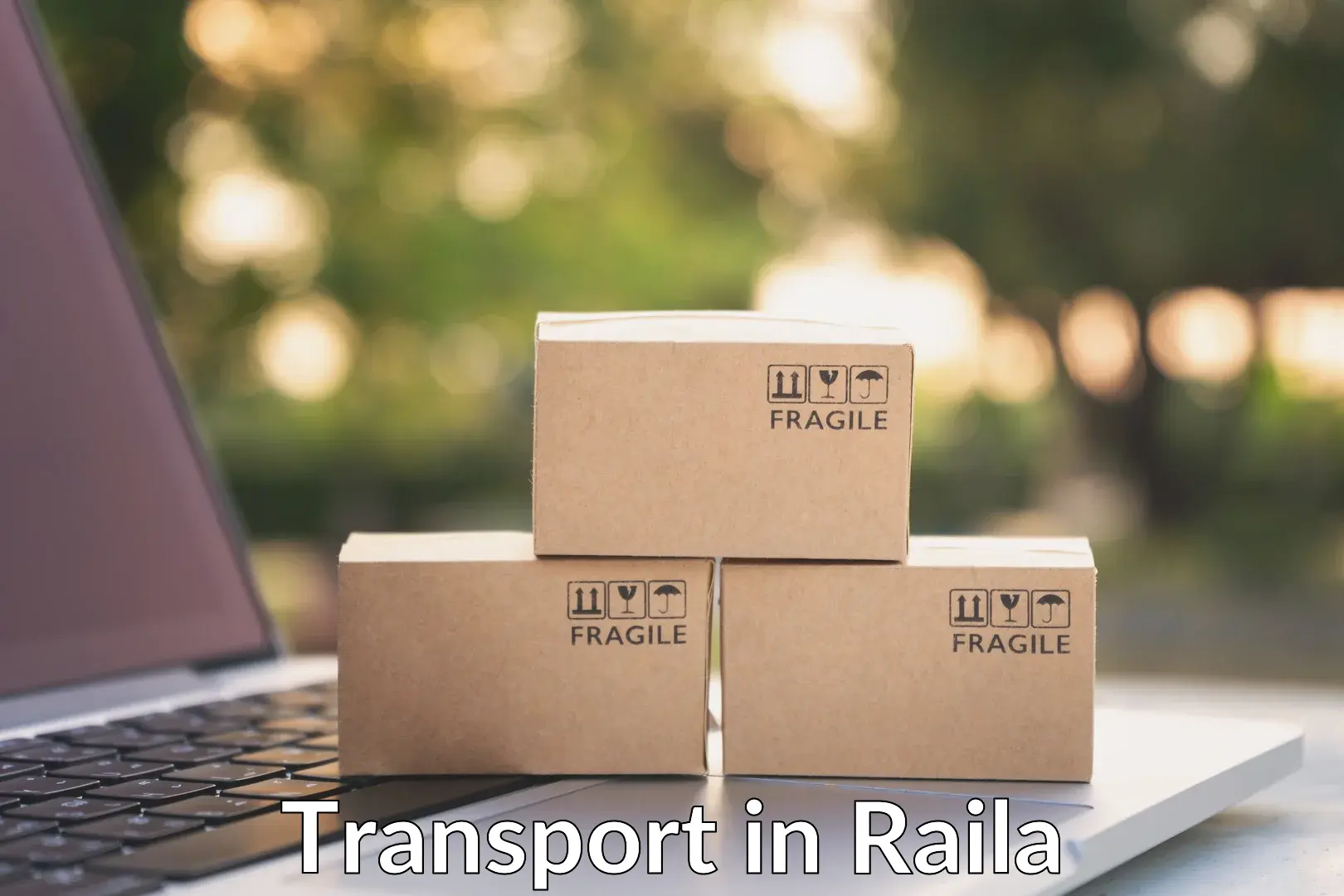 Container transport service in Raila